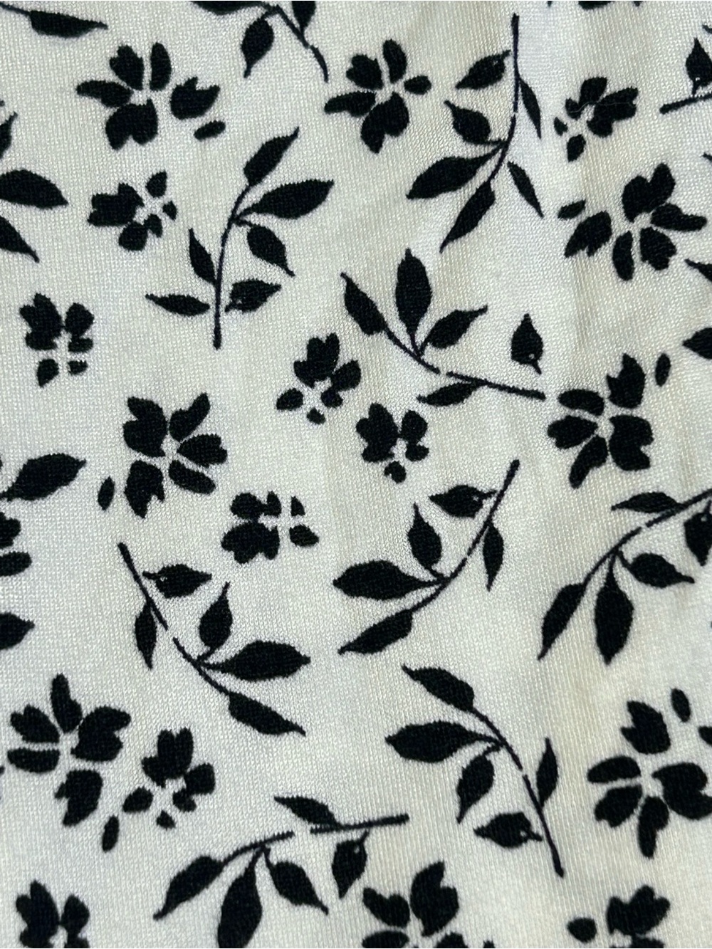 NWT White Birch Ivory Black Floral Sleeveless Dress Built-In Shorts Size S - Picture 11 of 11